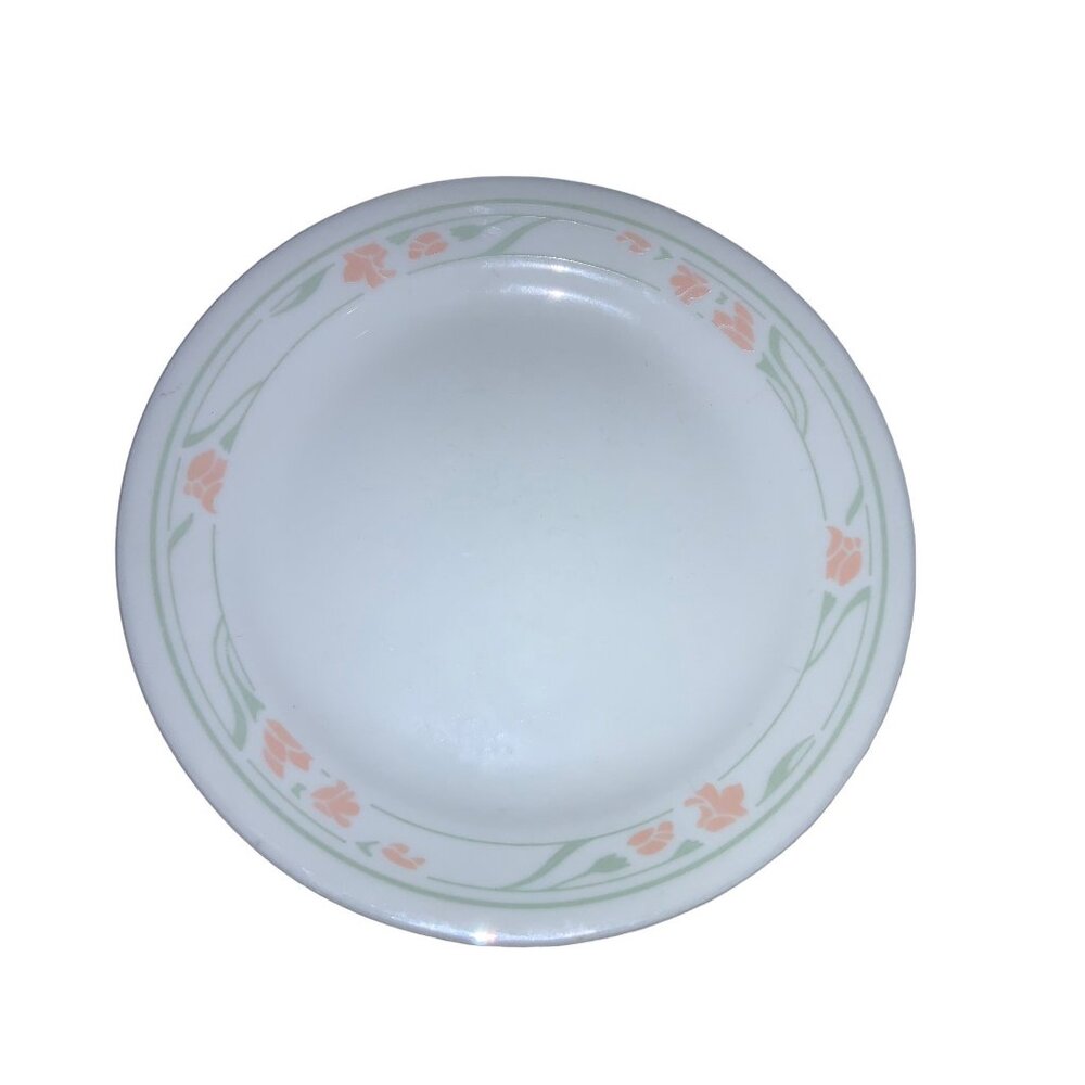 Corelle Peach Garland Bread and Butter Plates Set of 6 - Picture 2 of 6
